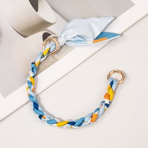 1 Piece Stylish Series Sennit Scarves Gold Color Aluminum Phone Strap h5 Picture3