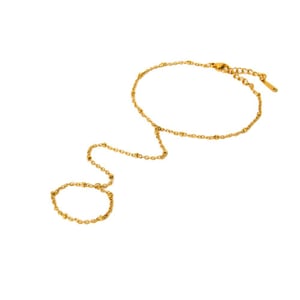 Chain Stainless Steel Gold Color  Women's Chain Bracelets h5 Picture5
