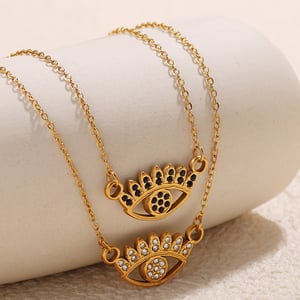 1 Piece Animal Stainless Steel Gold Color Pendant Necklace h5 Picture2