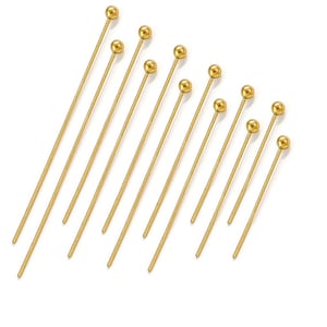 1 Piece Daily Needle Solid Color Stainless Steel Jewelry Charms h5