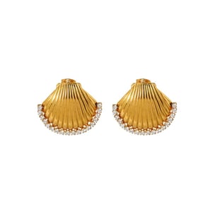 Classic Series Retro Turtle Stainless Steel  Women's Stud Earrings h5 Picture5