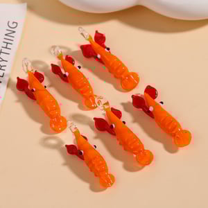 1 Piece Cute Animal Glass Jewelry Beads h5 Picture3