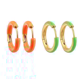 1 Piece Chrome DIY Solid Color Stainless Steel Jewelry Closures h5 Picture5