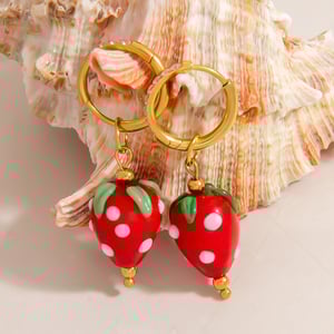 Romantic Series Fruit Handmade DIY Women's Earrings h5 Picture3