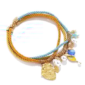 1 set  style rope layered necklaces h5 Picture2