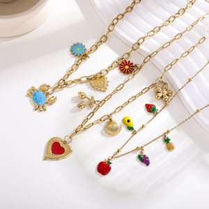 1 Piece Heart Stainless Steel Women's Pendant Necklaces h5 Picture4