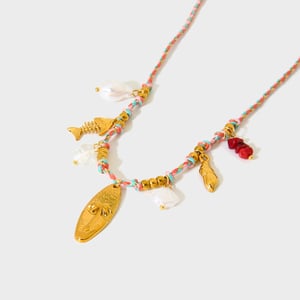 Romantic Series Sweet Turtle Stainless Steel Women's Pendant Necklaces h5 Picture5