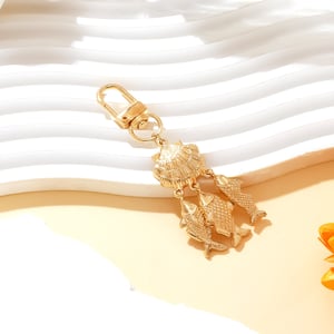 1 Piece Fish Alloy Keychain h5 Picture3