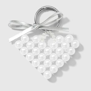 1 Piece Beaded Heart Bag Charm h5 Picture9