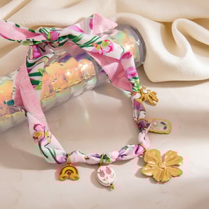 1 Stück Romantische Serie Tägliche Blumenseide Damen-Anhängerketten h5 Bild4