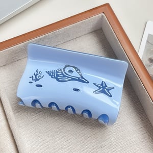 1 Piece Dolphin Acrylic Women's Hair Claws h5 