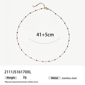 Retro Natural Stones Necklaces Set h5