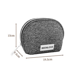 1 Piece Simple Solid Color Makeup Bag h5 