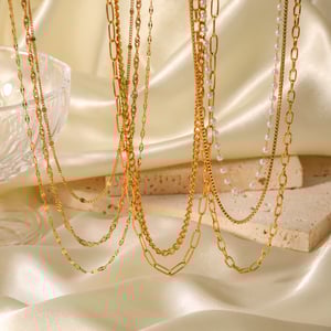 1 Piece Simple Series Daily Heart Stainless Steel   Women's Layered Necklaces h5 Picture5