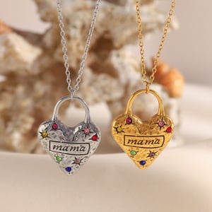 1 Piece Simple Series Classic Heart Stainless Steel Women's Pendant Necklaces h5 Picture4