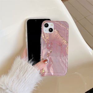 1 Pair High-grade Gradient Pearlescent Pink Phone Case h5 Picture3