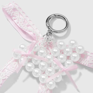 1 Piece Beaded Heart Bag Charm h5 Picture6