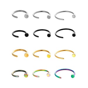 1 Piece Stainless Steel Nose Ring h5 Picture3