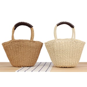 1 Piece Solid Color Handbag h5 Picture6