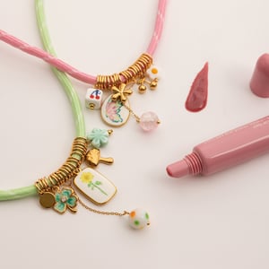 Collier pendentif pour femme, série romantique, jolie goutte d&#39;eau, couleur or, 1 pièce h5 Image4