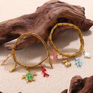 1 Stück Edelstahl-Charm-Armband zum Selbermachen. h5 Bild3