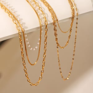 1 Piece Simple Series Daily Heart Stainless Steel   Women's Layered Necklaces h5 Picture4