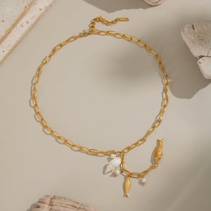 1 stuk luxe damesketting met hanger in de vorm van een natuurlijke schildpad van roestvrij staal h5 Afbeelding4