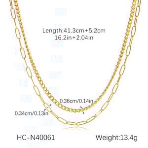 1 Piece Simple Series Daily Heart Stainless Steel   Women's Layered Necklaces h5 Picture2