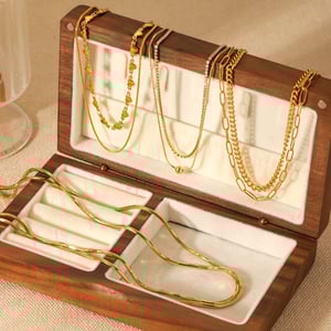 1 Piece Simple Series Daily Heart Stainless Steel   Women's Layered Necklaces h5 Picture6
