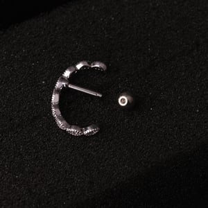 1 Piece Simple Series Simple Star Copper   Gold Color  Zircon Women's Piercings Earrings h5 Picture6
