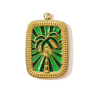 1 Piece Classic Tarot Stainless Steel Women's Pendants h5