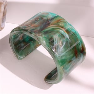 1 Piece Sweet Simple Wide Acrylic Women's Bangles h5 Picture2