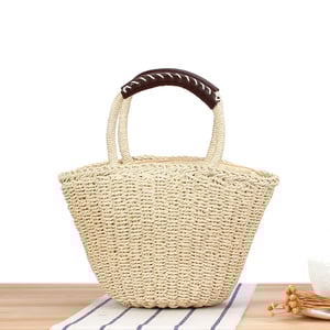 1 Piece Solid Color Handbag h5