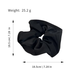 1 Piece Sweet Solid Color Synthetic Fiber Women's Scrunchies h5 Picture5