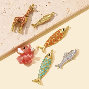 1 Piece Classic Animal Stainless Steel Women's Pendants h5 Picture4