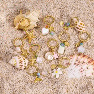 Classic Ocean Series Cute Dolphin Stainless Steel DIY Pendant h5 Picture3