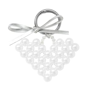 1 Piece Beaded Heart Bag Charm h5 Picture10