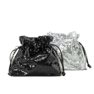 1 Stück luxuriöse, stilvolle, elegante Damenhandtaschen mit Pailletten h5 Bild2