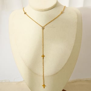 1 Piece Simple  Classic  Stainless Steel  Women's Pendant Necklaces h5 Picture5