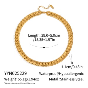 Conjunto de joyería para mujer de 1 pieza de acero inoxidable en color dorado con forma irregular simple h5