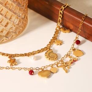 1 Piece Simple Series Daily Bow Knot Stainless Steel  Women's Charm Bracelets h5 Picture7