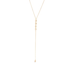 1 stuk delicate kwastjes roestvrij staal goudkleurige dames hanger kettingen h5 