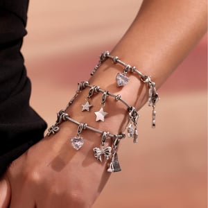 1 Piece Delicate Heart Stainless Steel Gold Color Women's Charm Bracelets h5 Picture7