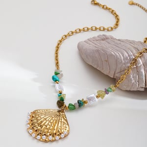 1 Piece  Vacation Turtle Stainless Steel  Gold Color  Women's Pendant Necklaces h5 Picture4
