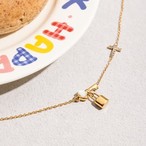 1 stuk elegante sleutel roestvrij staal goudkleurige dames hanger kettingen h5 Afbeelding8