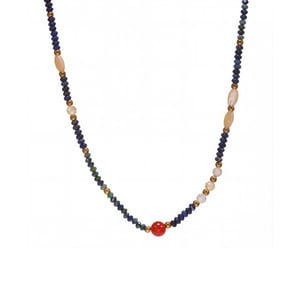 1 Piece Classic Series Elegant Beads Natural Stones Women's Beaded Necklaces h5