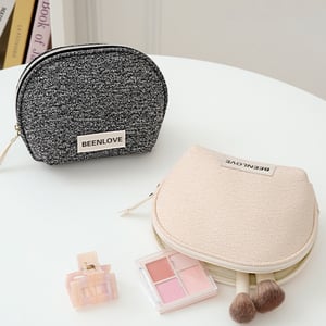 1 Piece Simple Solid Color Makeup Bag h5 Picture3