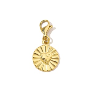 1 Piece Romantic Heart Stainless Steel Women's Pendants h5