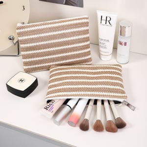 1 Piece Simple Strip Women's Makeup Bag h5 Picture4