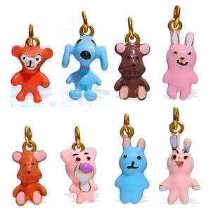1 Piece Cute Animal Stainless Steel  DIY Pendant h5 Picture5